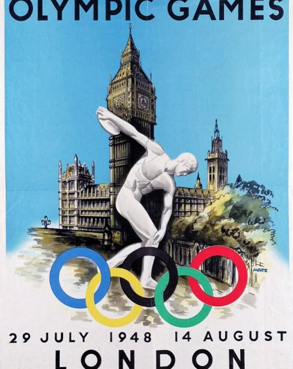 1948 London Olympic Games - Walter Herz