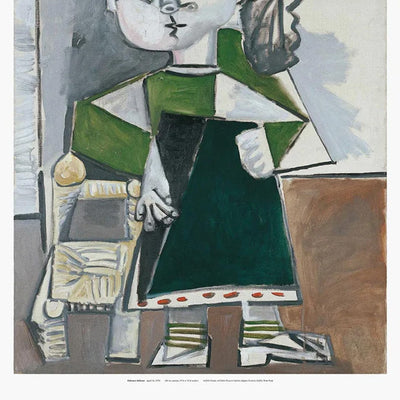 Framed Picasso artwork on a wall