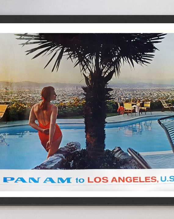 Fly Pan Am to Los Angeles