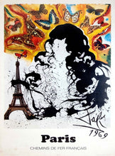 Load image into Gallery viewer, Paris, French Railways - Salvador Dali