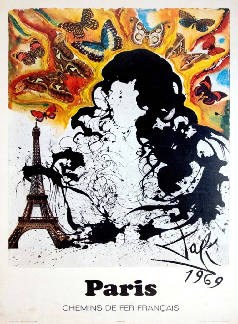 Paris, French Railways - Salvador Dali