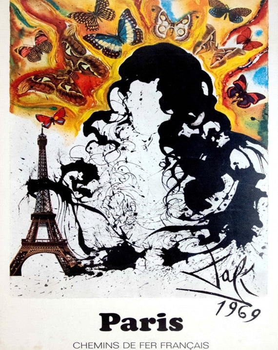 Paris, French Railways - Salvador Dali