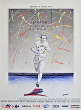 Load image into Gallery viewer, 1987 Paris Marathon