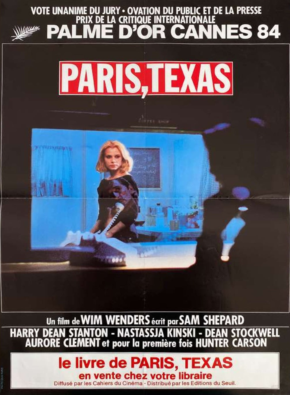 パリ・テキサス　ポスター　フランス語オリジナル版 Shop Paris, Texas French Movie Poster - Original Vintage