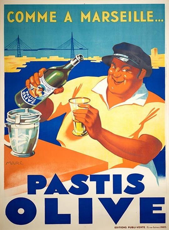 Comme a Marseille - Pastis Olive