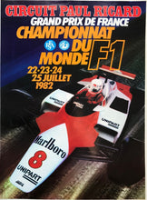 Load image into Gallery viewer, 1982 France Grand Prix Circuit Paul Ricard