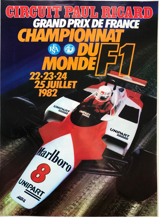 1982 France Grand Prix Circuit Paul Ricard