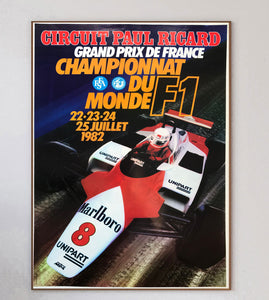 1982 France Grand Prix Circuit Paul Ricard