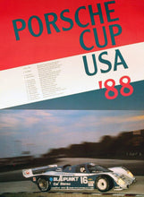 Load image into Gallery viewer, Porsche Cup USA &#39;88