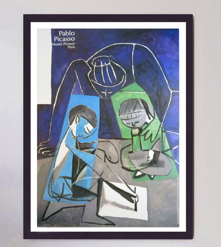 Pablo Picasso - Claude Drawing Françoise and Paloma