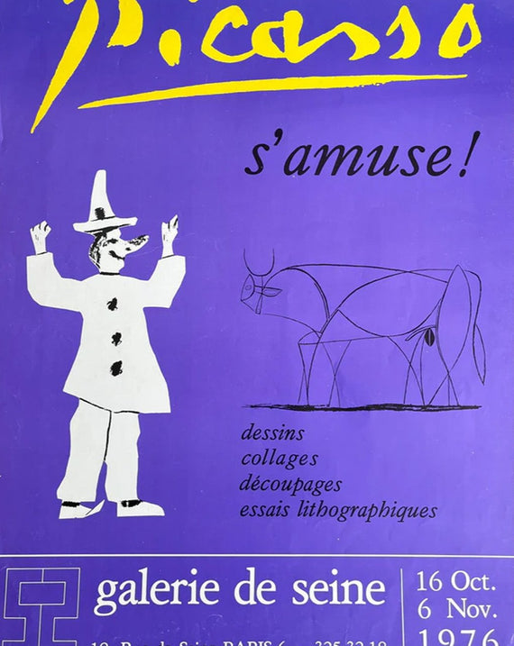 Pablo Picasso - S'Amuse! - Galerie de Seine