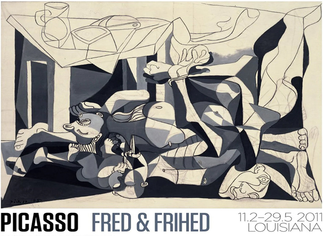 Shop Pablo Picasso - Peace & Freedom - Louisiana Gallery Original