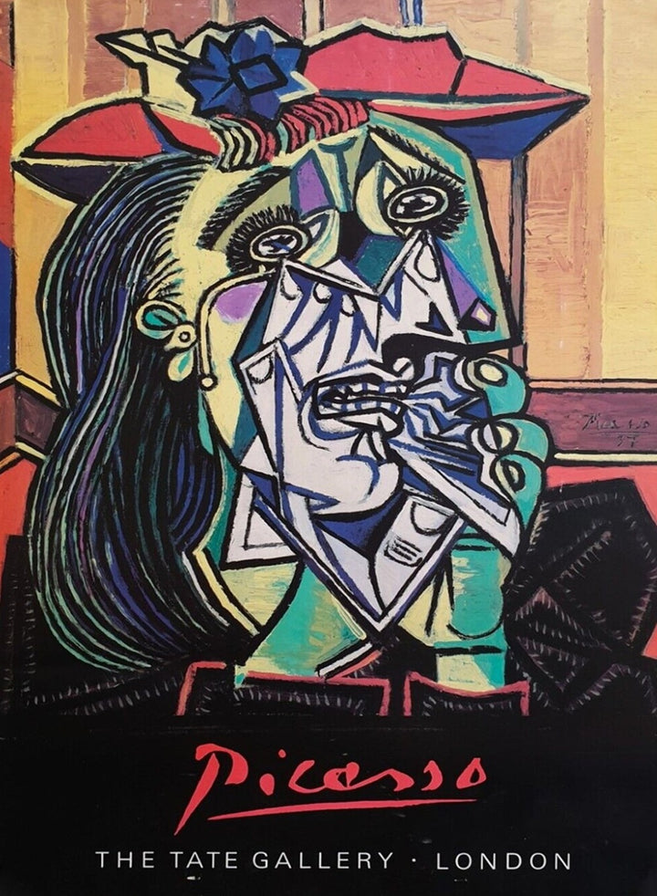 Pablo Picasso - The Tate Gallery, original poster: 1987