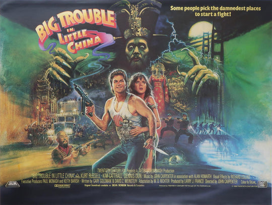 Big Trouble in Little China original poster