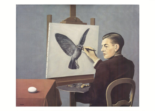 Rene Magritte - La Clairvoyance