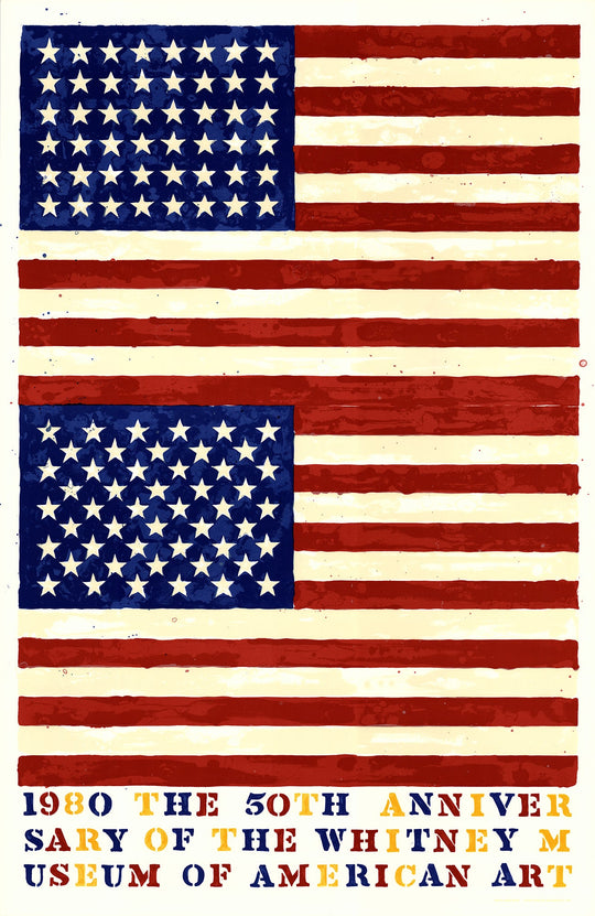 Jasper Johns - Whitney Museum 50th Anniversary