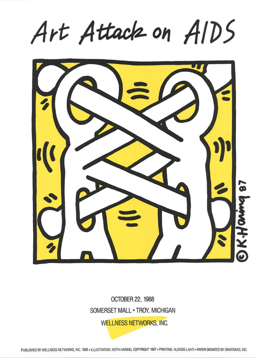 Keith Haring - Art Attack on AIDS