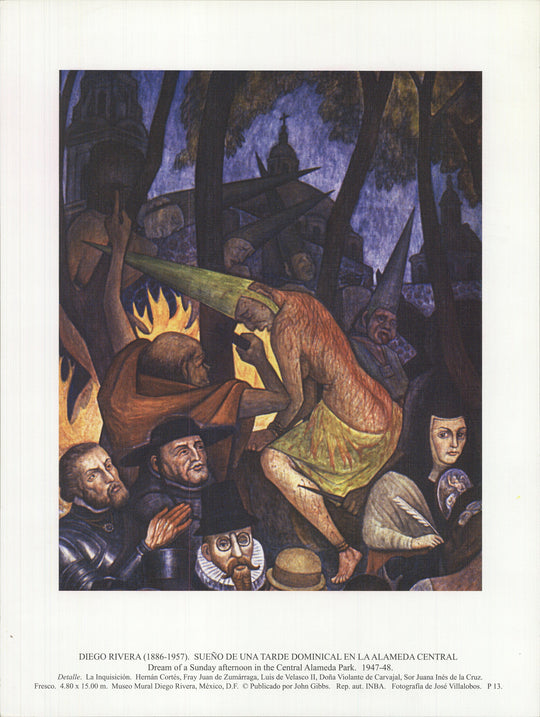 Diego Rivera - Dream of a Sunday Afternoon in the Alameda Central