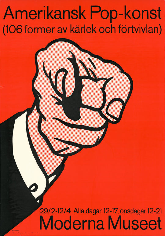 Roy Lichtenstein - Amerikansk Pop-Konst