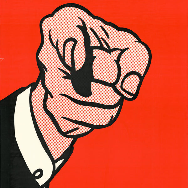 Roy Lichtenstein exhibition poster
