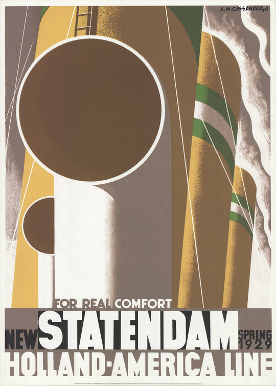A.M. Cassandre - Statendam