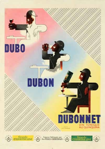 Dubo Dubon Dubonnet - A.M. Cassandre