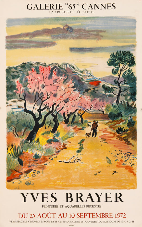 Yves Brayer — Provence, Galerie 65 Cannes