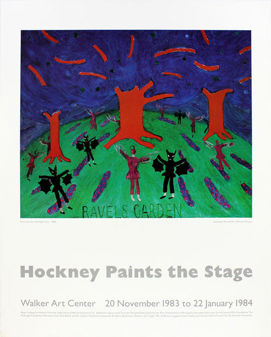 David Hockney - Ravel's Garden - Walker Art Center