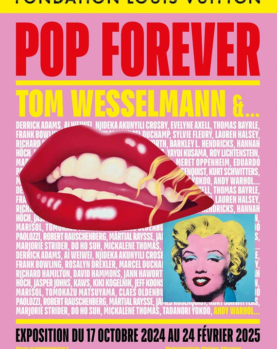 Tom Wesselmann & Andy Warhol - Fondation Louis Vuitton