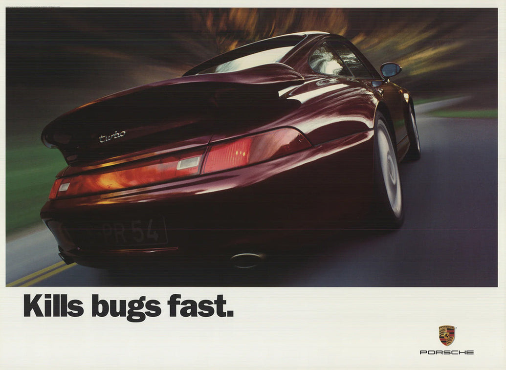 Porsche 911 Turbo - Kills Bugs Fast