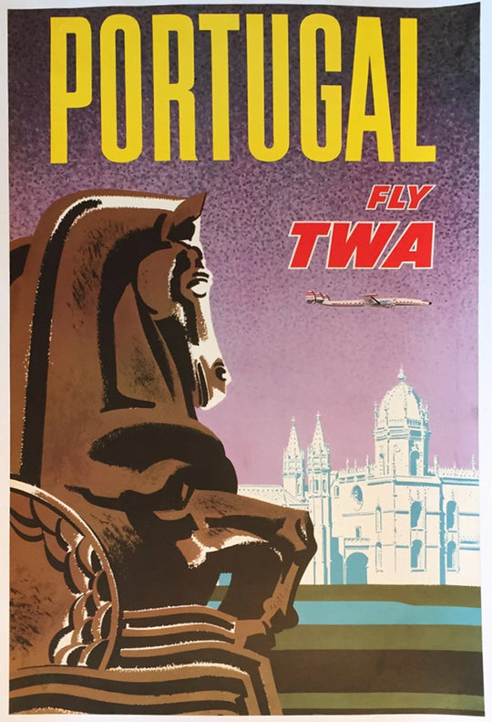 Vintage Portugal tourism poster for Sale