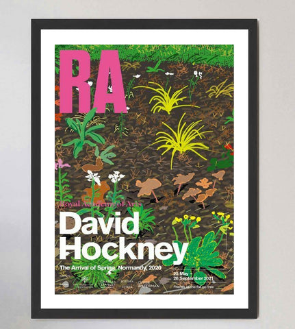 David Hockney - RA - The Arrival of Spring no.186