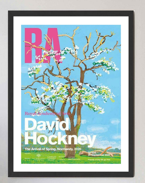 David Hockney - RA - The Arrival of Spring no.147