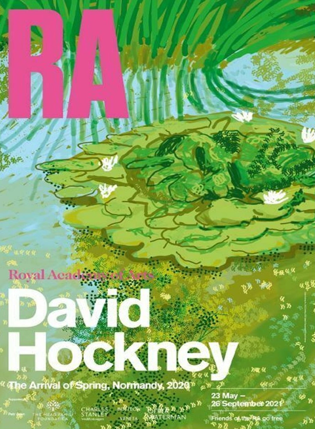 David Hockney - RA - The Arrival of Spring no.340 Original Poster