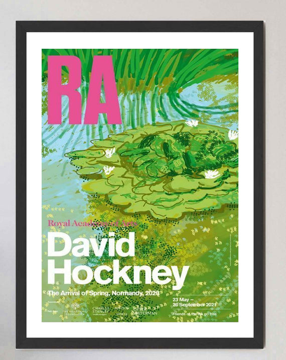 David Hockney - RA - The Arrival of Spring no.340