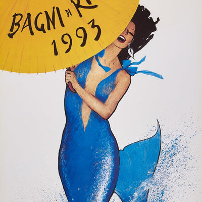 Bagni di Rimini Vintage Poster