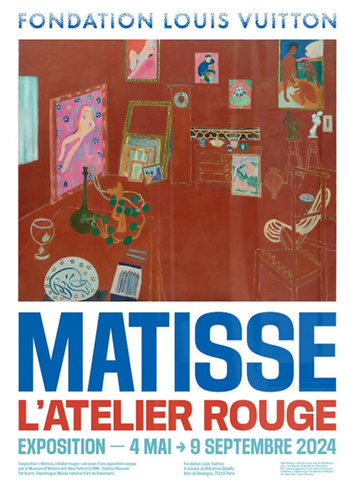Henri Matisse - Fondation Louis Vuitton, original poster: 2024