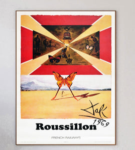 Roussillon, French Railways - Salvador Dali