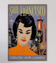 Load image into Gallery viewer, San Francisco - Delta Air Lines