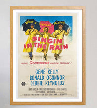 Load image into Gallery viewer, Oak frame Singin in the rain poster