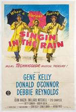Load image into Gallery viewer, Walnut frame Singin in the rain poster