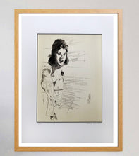 Load image into Gallery viewer, Peter Blake - Sketched Woman - Motif 10
