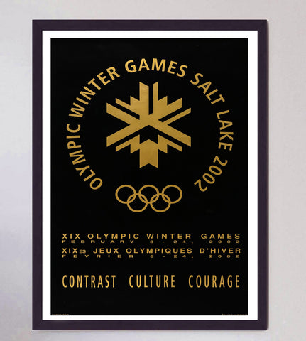 2002 Winter Olympic Games Salt Lake City