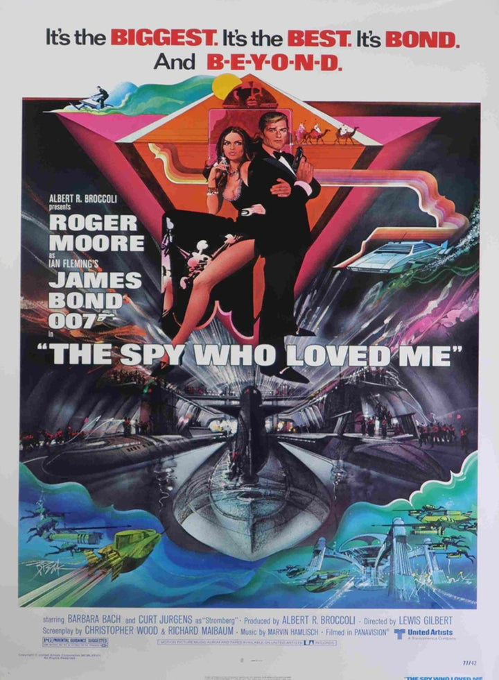 The Spy Who Loved Me, original poster: 1977, US One-Sheet, United States
