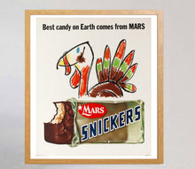 Load image into Gallery viewer, Snickers - The Best Candy on Earth Comes From Mars