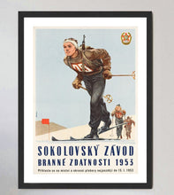 Load image into Gallery viewer, 1953 Sokolovský Závod Winter Biathlon Hungary