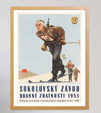 Load image into Gallery viewer, 1953 Sokolovský Závod Winter Biathlon Hungary