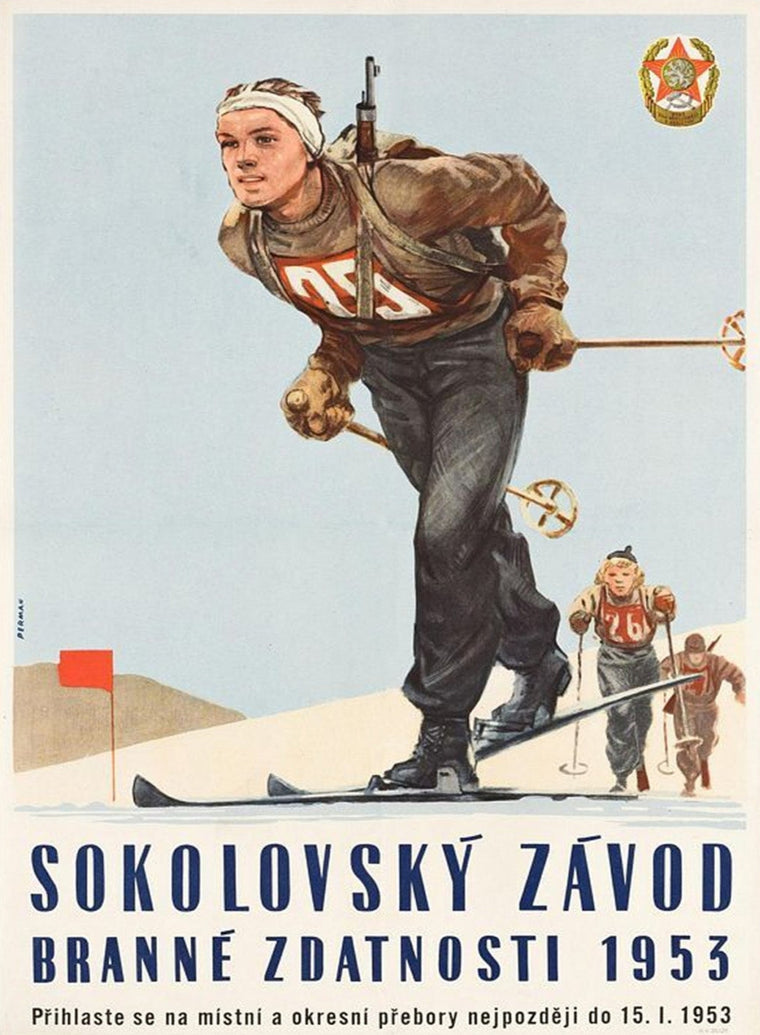 1953 Sokolovský Závod Winter Biathlon Hungary