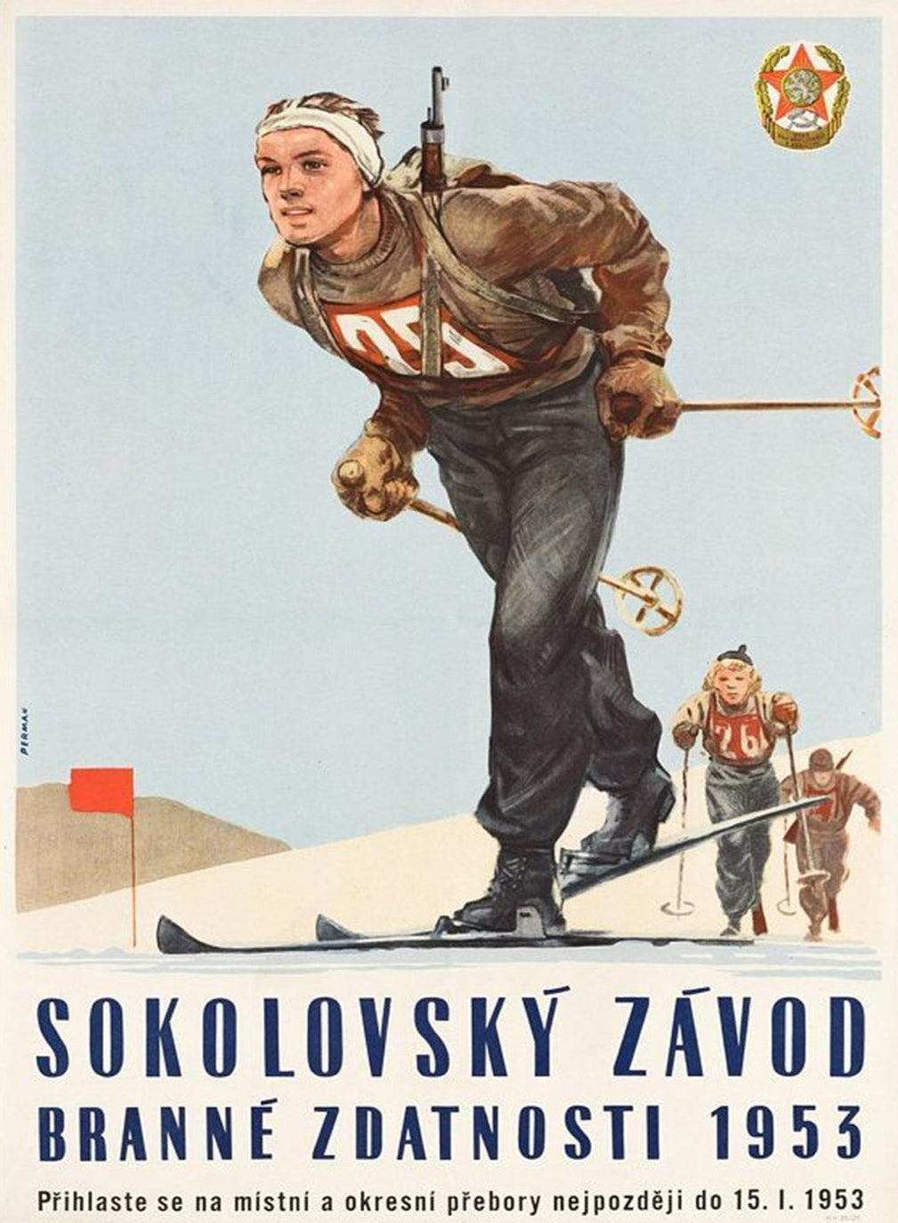 1953 Sokolovský Závod Winter Biathlon Hungary