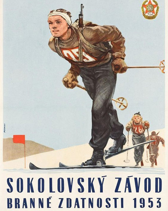 1953 Sokolovský Závod Winter Biathlon Hungary